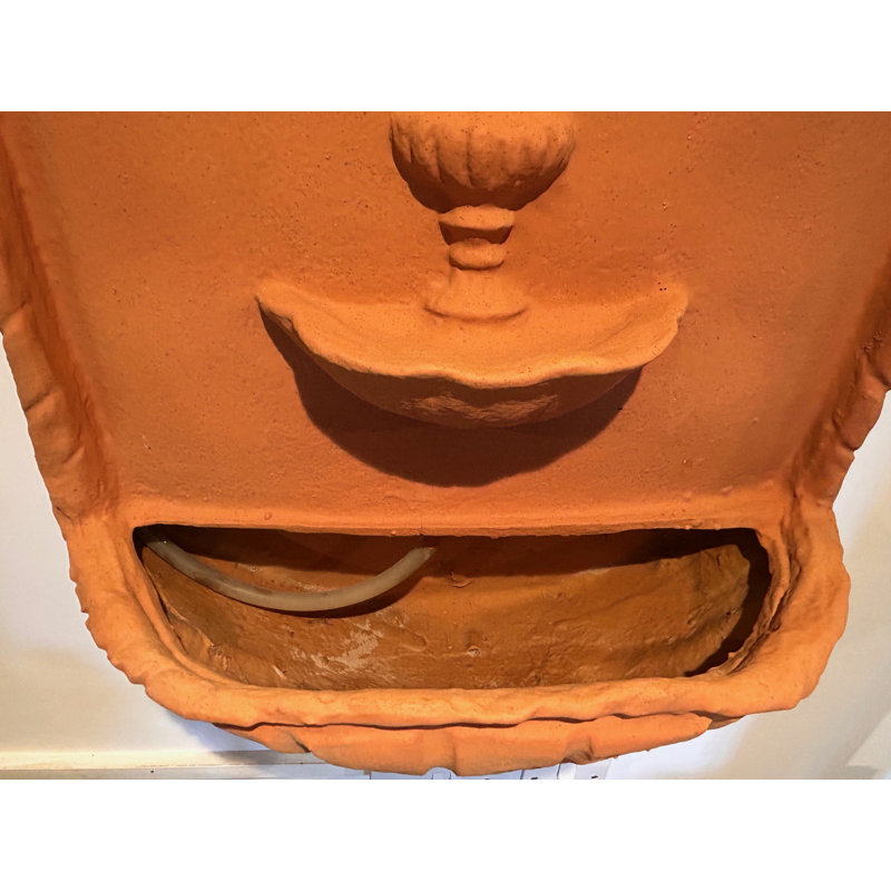 Hervey Handcrafted Indoor Outdoor Fountain, Terracotta