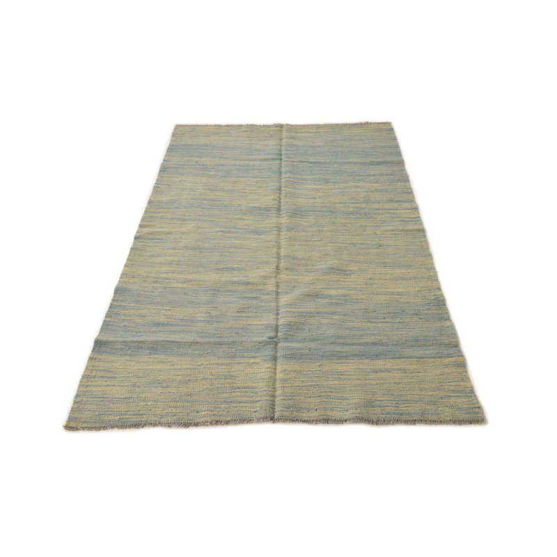Tapis bleu clair 4 x 6 Pinkerton