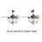 Freemansburg 910'' Ceiling Fan with Light Kit