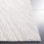 Tapis en laine / coton Hanayo touffeté à la main en argent / ivoire-1000571222