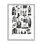 «Back to Black Glam Fashion Mood Board» par Mercedes Lopez Charro - impression sur toile