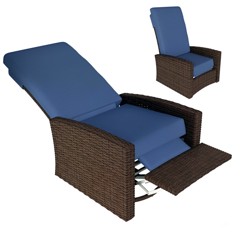 Fauteuil inclinable et pivotant à 360 ° Outsunny