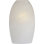 Abat-jour suspendu en verre blanc albâtre H 8,5 po x l 5 po Dunlevy
