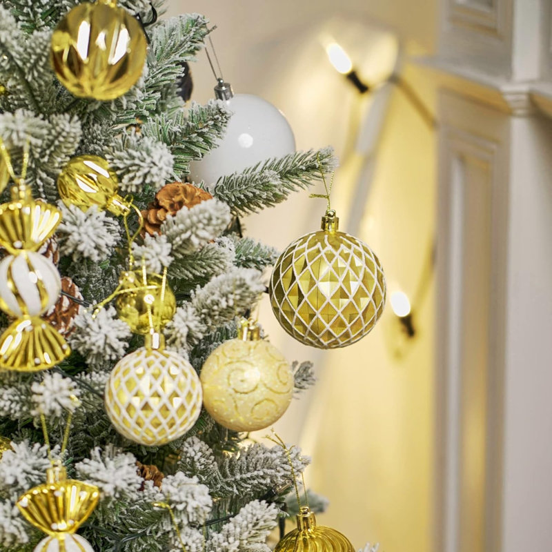 Décoration de Noël arbre, Or