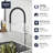 Essence New Single Handle Kitchen Faucet with SilkMove® and with Accessories-44388646