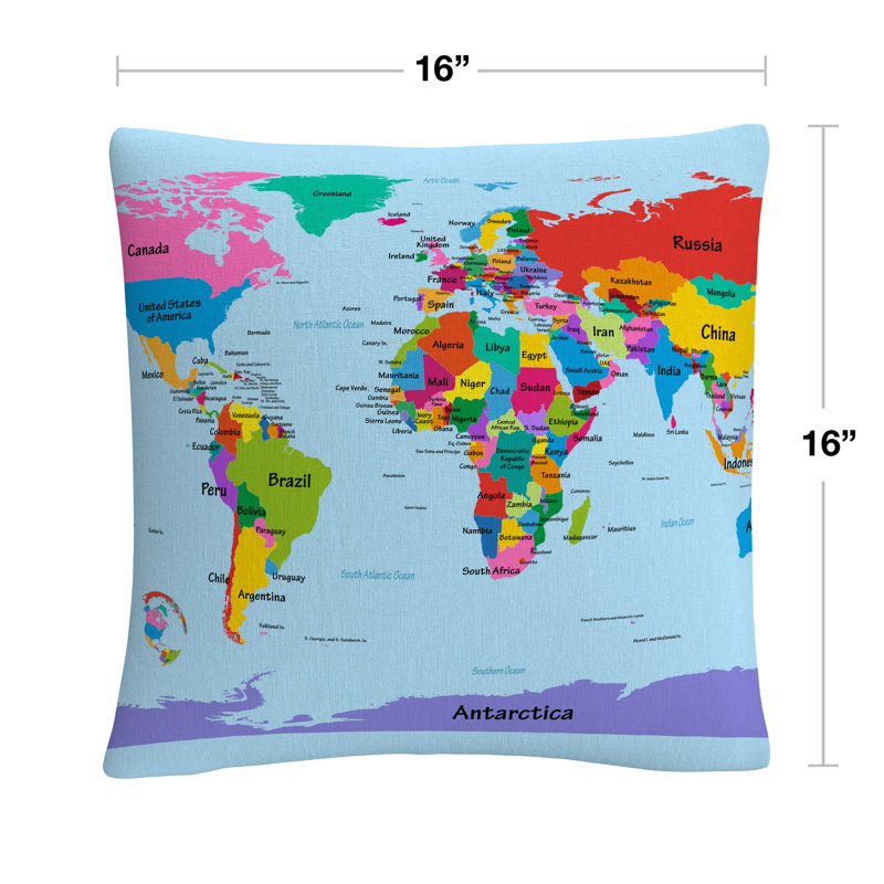 Coussin décoratif 16 x 16 Michael Child