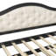 Lit de jour simple avec lit gigogne et 2 tiroirs de rangement-1893447483