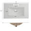 Meuble-lavabo en rotin avec lavabo en céramique-352357393