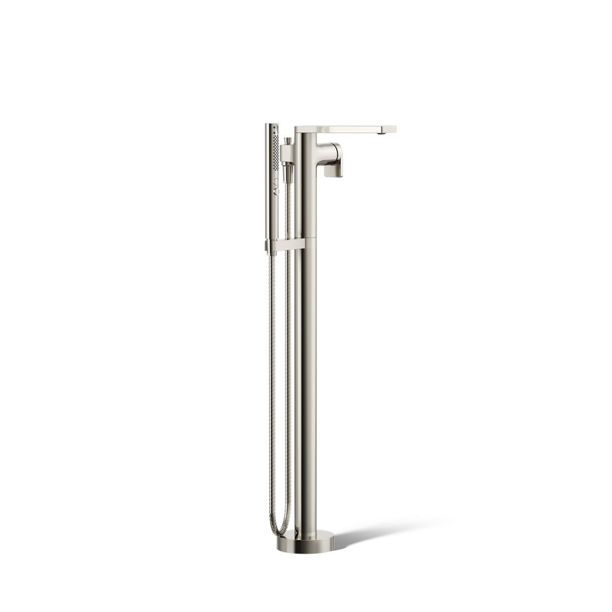 Composed Freestanding Bath Faucet, Vibrant Polished Nickel