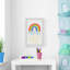 Miral Single Picture Frame Print-1743183750