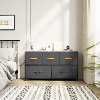 Kijuana 39.4'' W 5 - Drawer Dresser