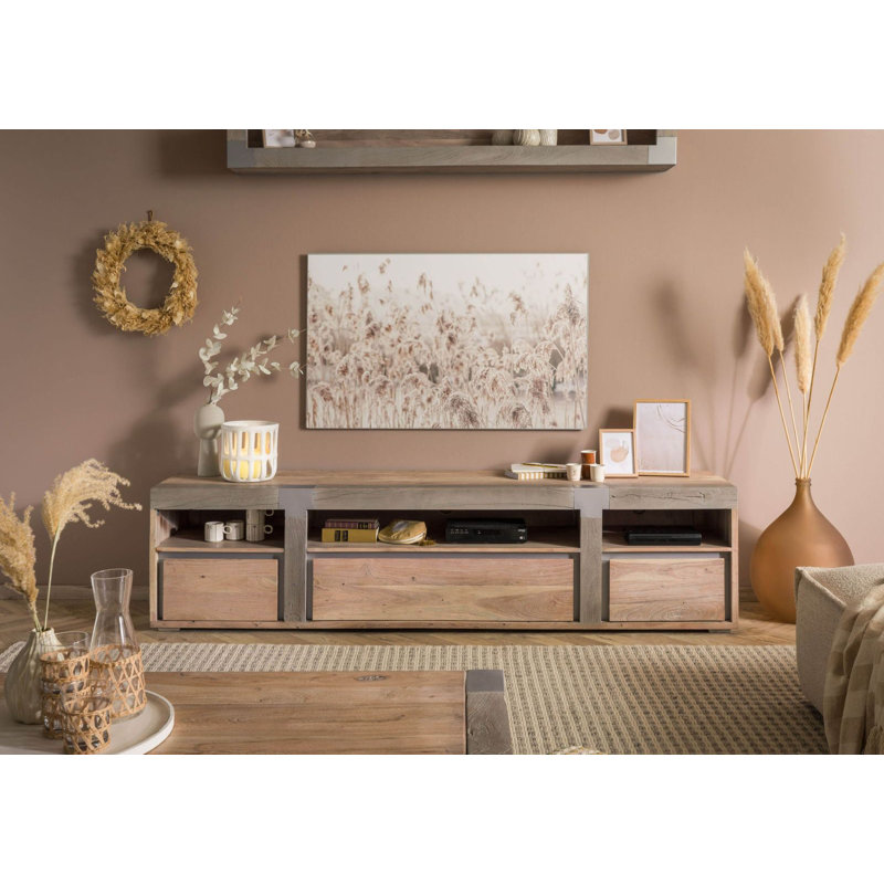 Amsterdam Unfinished TV Stand, 220cm