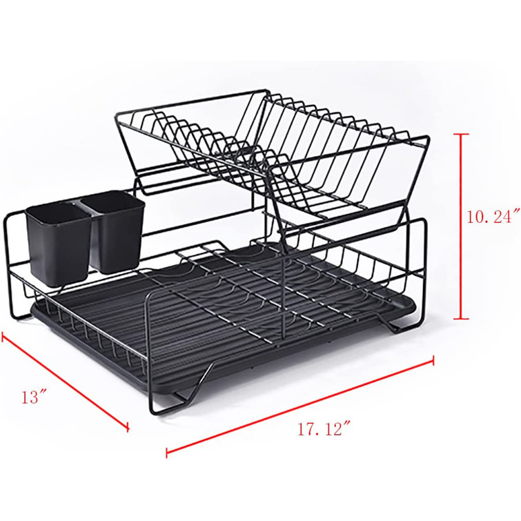 Stainless Steel 2 Tier Dish Rack SUPERIXO