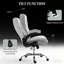 Fauteuil de bureau moderne peu encombrant, en velours et en acier, pour la maison et le bureau