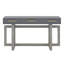 Console, canapé d'entrée très long de style minimaliste avec trois tiroirs et fabrication robuste-274396703