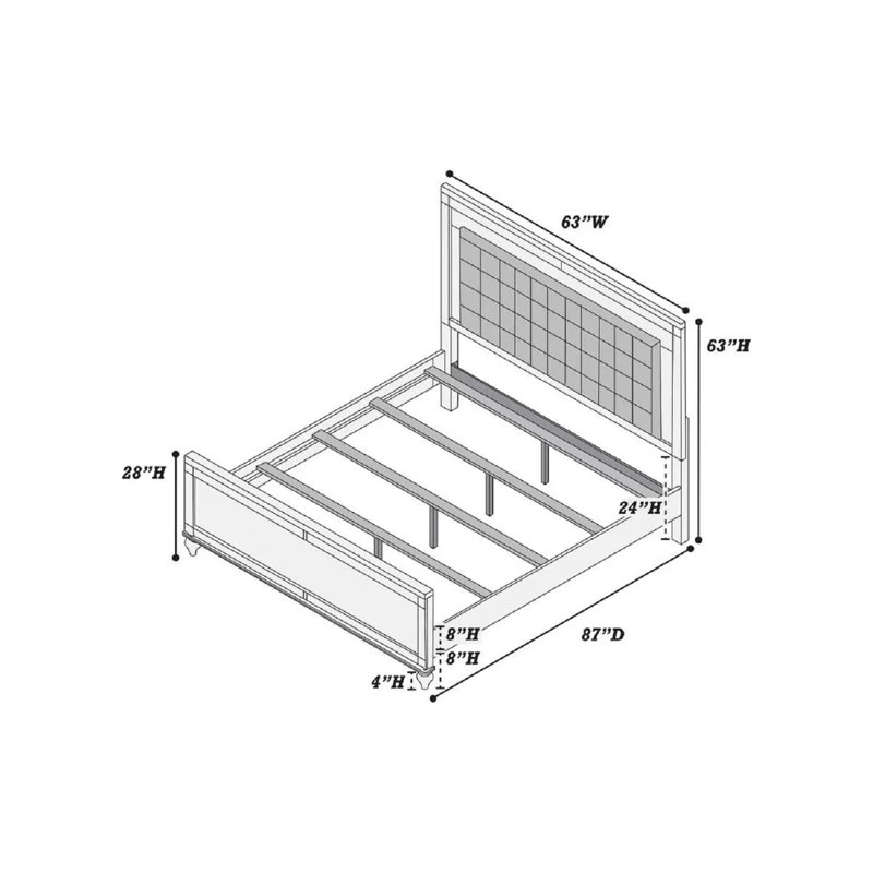 Ensemble de chambre avec grand lit Broseley