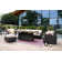 6 - Person Patio Conversation Sets with Cushions