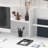 Tyria 2 Person Rectangle Solid + Manufactured Wood Reception Desk with Filing Cabinet-1552163689