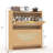 Flip-Front Woven Shoe Cabinet