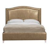 Caroline/Casey Queen Leather Bed