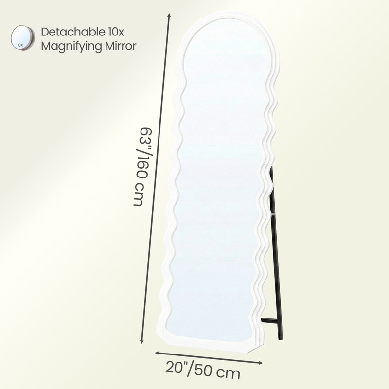 Glass Rectangle Mirror Set