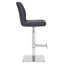 Batista Swivel Upholstered Adjustable Height Counter Stool with Metal Frame-54284459