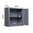 Metal wall-mounted garage storage cabinet