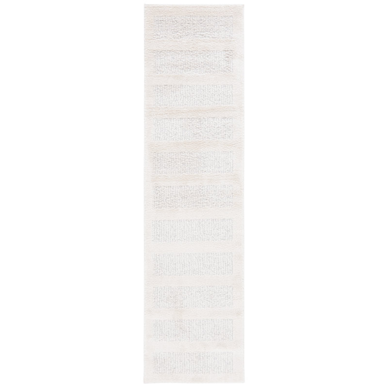 Tapis à motif géométrique Katoya Performance, Tapis de couloir 2 pi 2 po x 8 pi
