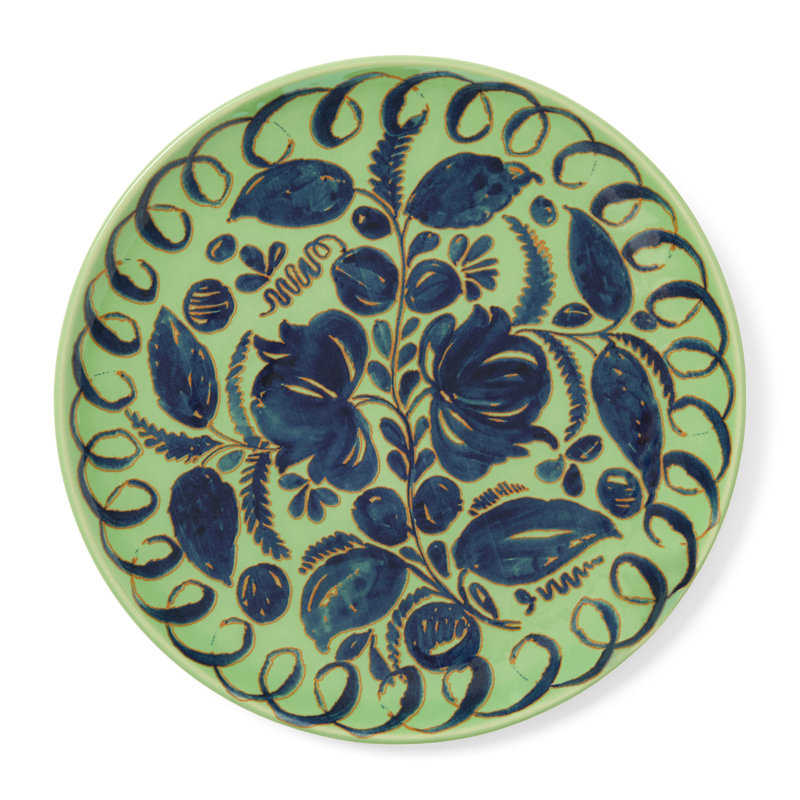 Amalfi Dinner Plate - 10.6", Green