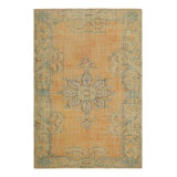 One-of-a-Kind 6'1”x9'2” Hand Knotted Area Rug