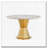 47" Round Marble Dining Table-67885885
