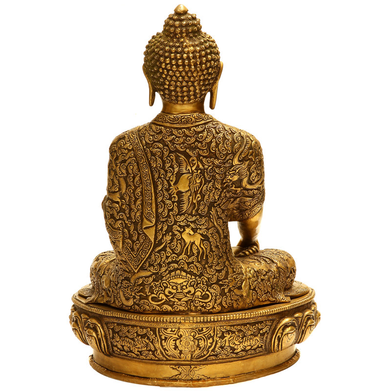 Lord Buddha In Bhumisparsha Mudra, Or