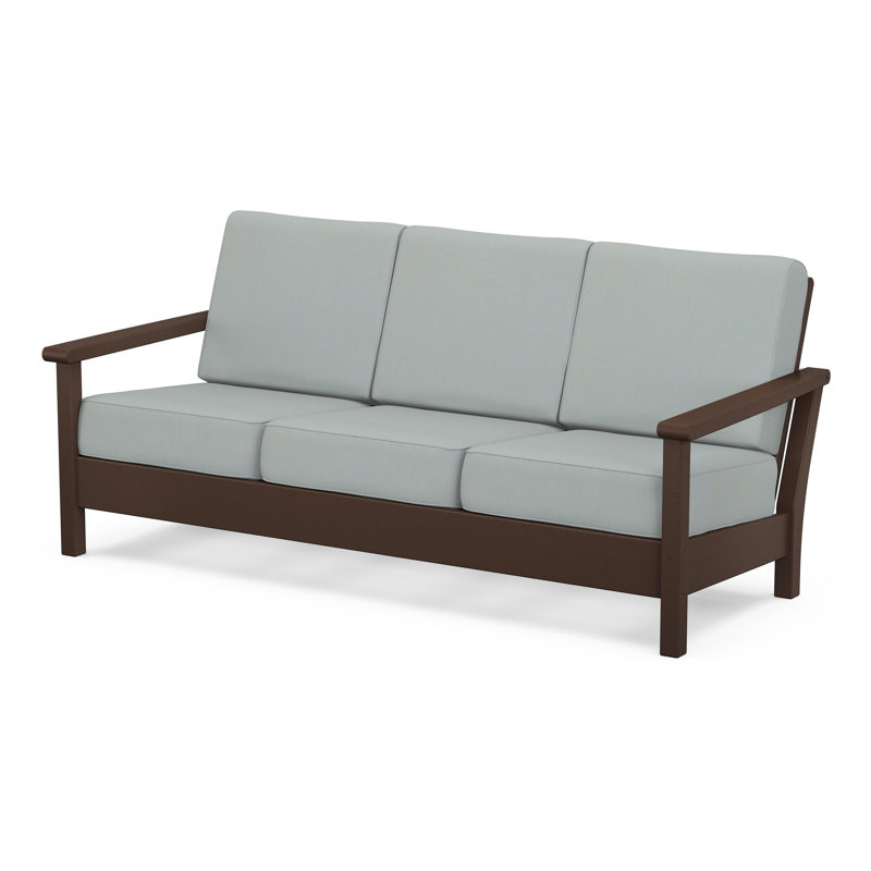 Harbour Deep Seating Sofa, Mahogany, Spa