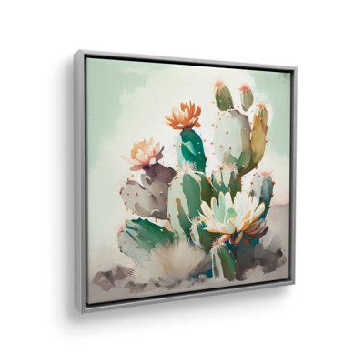 «Blossoms of the Southwest», reproduction sur toile dans un cadre
