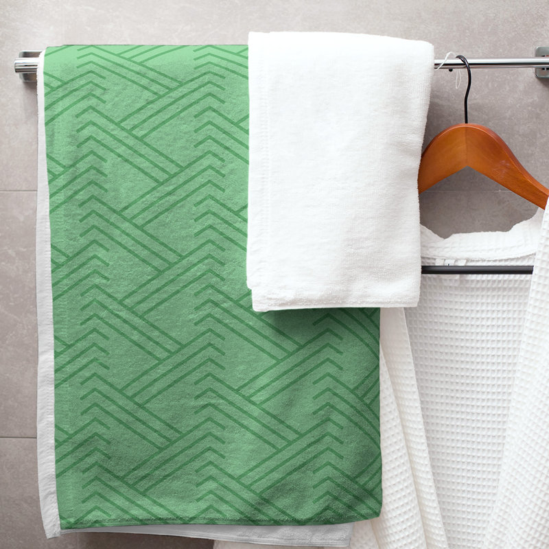 Jordao Bath Towel, Dark Green