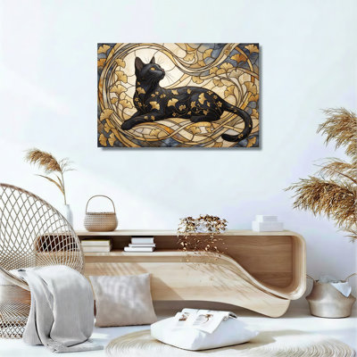 Ensemble de 1 tableau sur toile Art nouveau