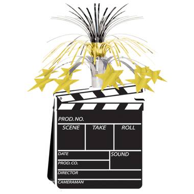 Movie Reel with Filmstrip Centerpiece