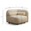 Wing 35.43" W Polyester Armchair