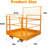 Forklift Safety Cages(45"x43")