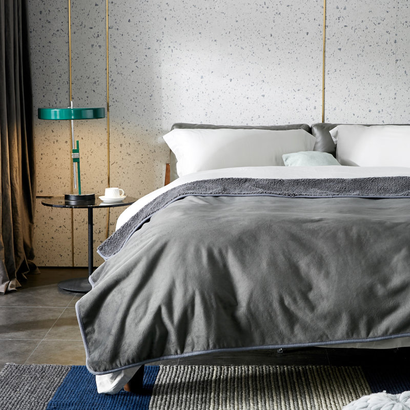Couverture en polyester réversible imperméable Premium, 40" × 30"