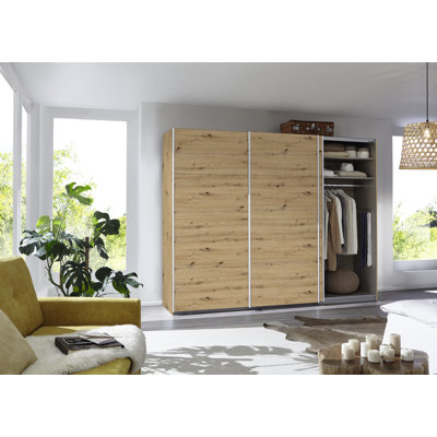Caracas 3 Door Manufactured Wood Wardrobe