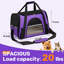 Sac de transport pour chien pour animaux de compagnie de taille moyenne - Sac de chat et de chiot pliable à côtés souples, approuvé par la compagnie aérienne, transporteur de voyage portable jusqu'à 20 lb-405435637