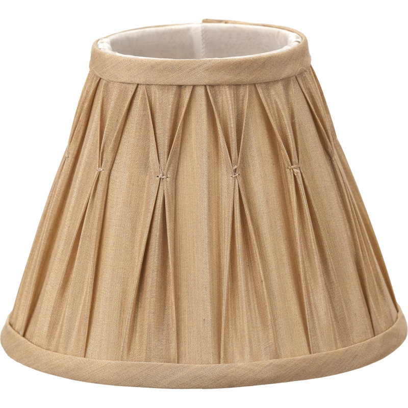 Ervin Empire Lamp Shade, Gold, 15"H x 20"W x 20"D