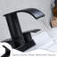 Robinet de lavabo de salle de bain 4 po à poignée double 4 po avec bonde escamotable (ensemble de 2)-106258932