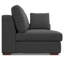 Tatum Large Deep Seater Left Sectional Sofa, L-Shaped Performance Fabric Sofa in Contemporary Style-97652081