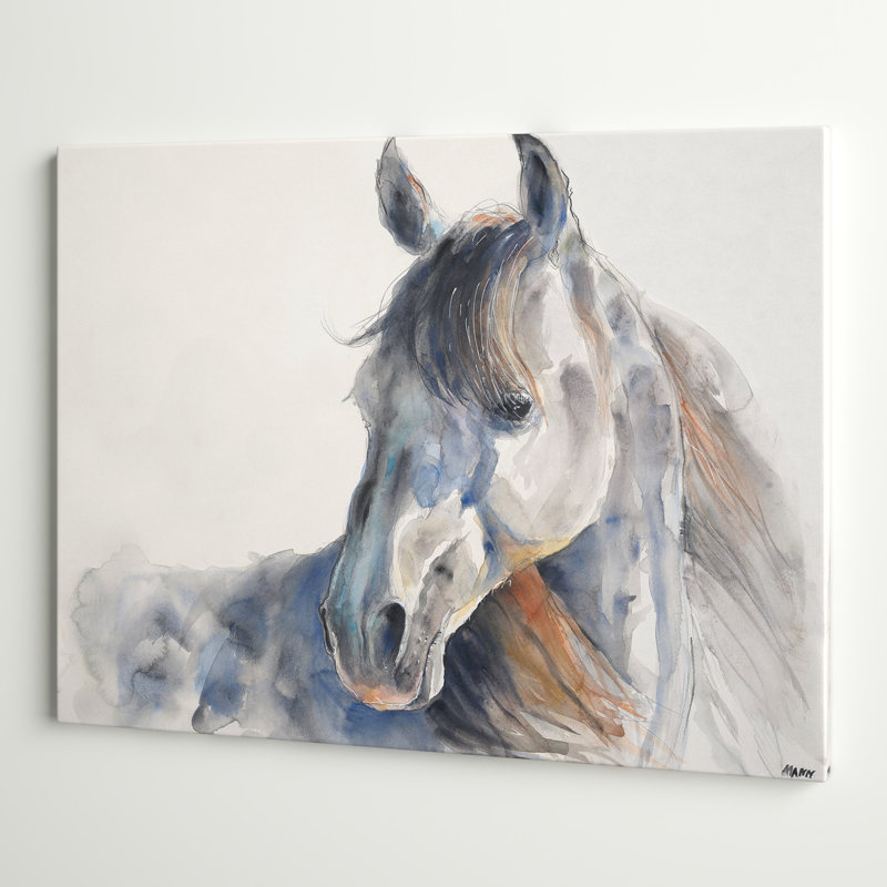 «Look Back» - Impression sur toile tendue, H 36 po x l 48 po x P 1,5 po