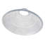19cm H Glass Lamp Shade in Transparent