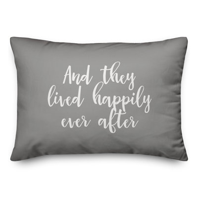  Coussin And And Lived Happily Ever After