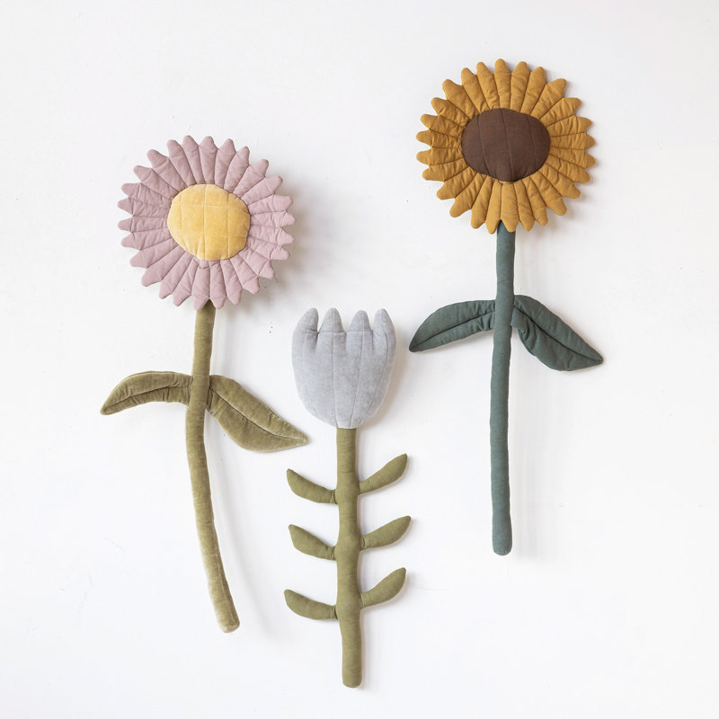 Cotton Flowers Wall Hanging