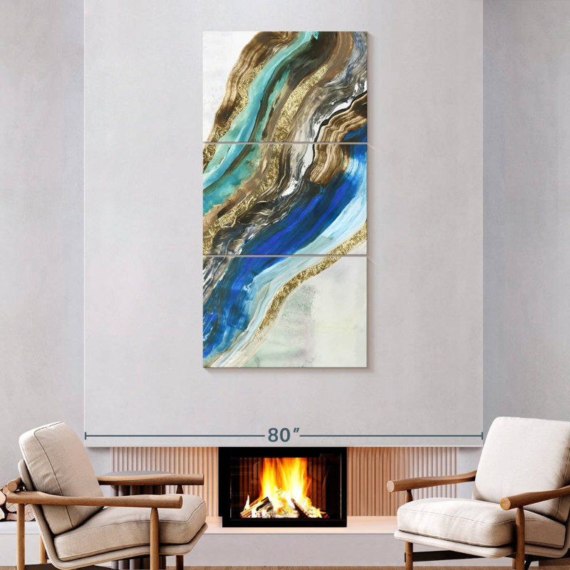 Crystallized I, 75" H x 36" W